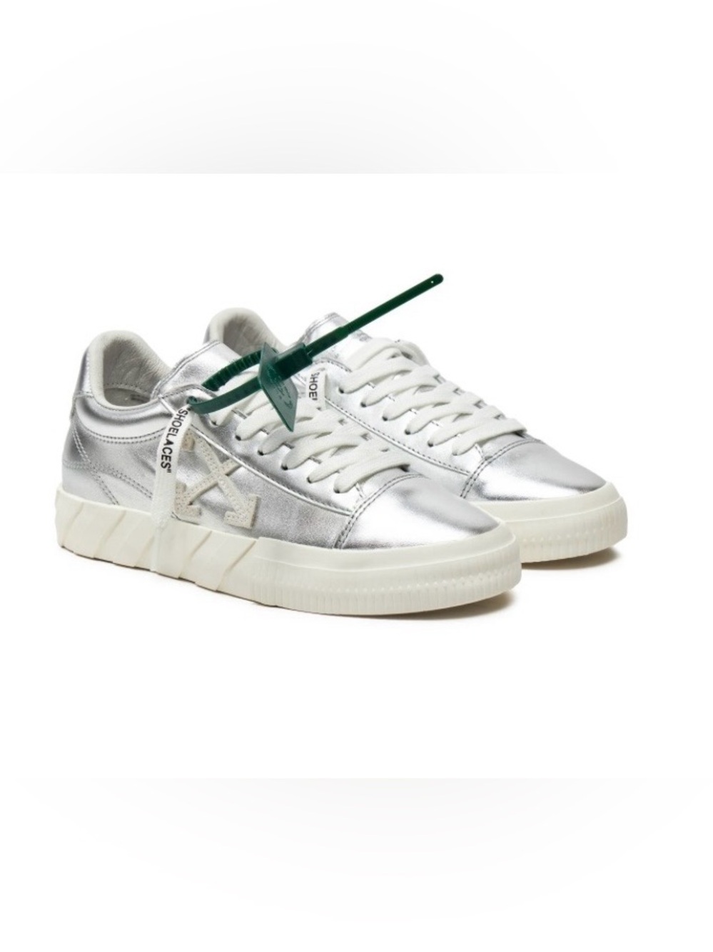 OFF-WHITE Low Vulcanized Leather Sneaker